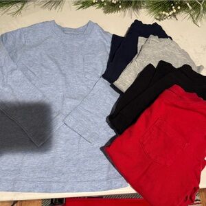 GAP Boys Assorted Color Pocket T-Shirts